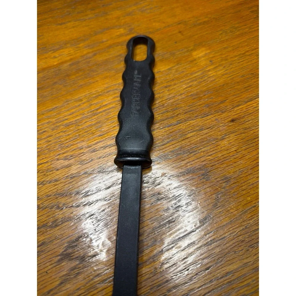 Farberwear Black Plastic Flipper‎ Turner Spatula Utensils